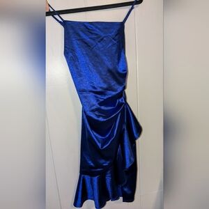 Blue party/hoco dress size xs